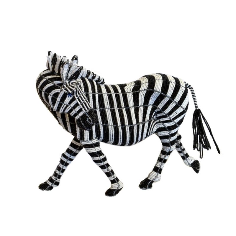 Zebra - Bead Sculpture - Small