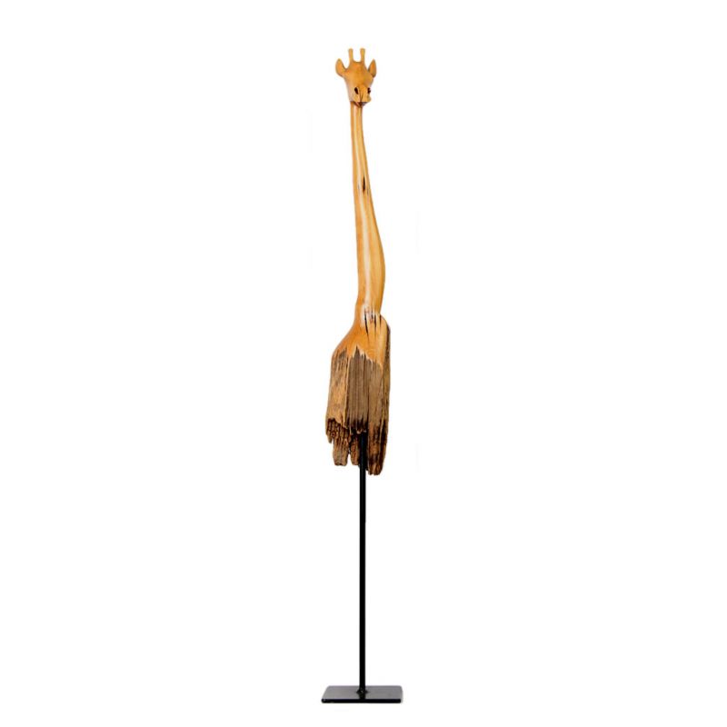 Giraffe in Sneezewood - Freestanding Sculpture