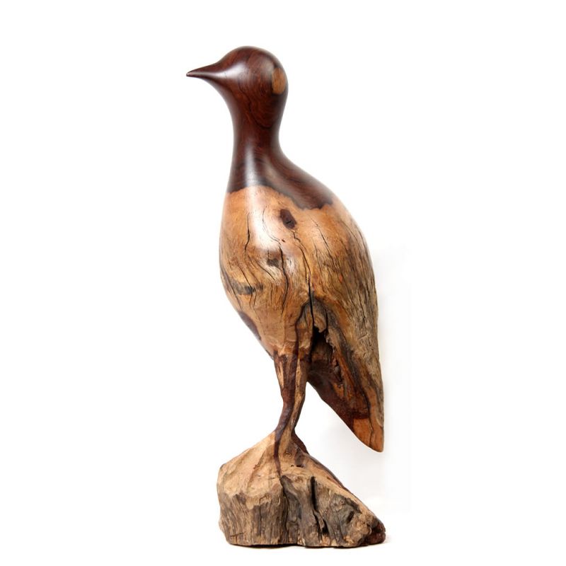 Bird in Leadwood, Freestanding Sculpture