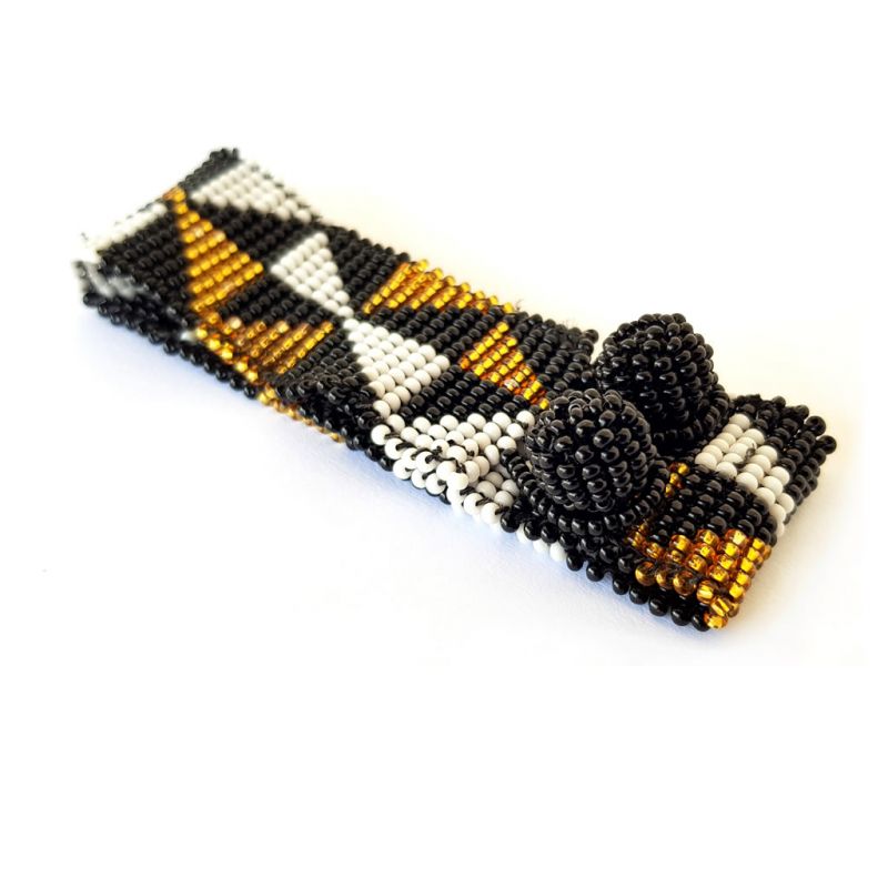 Bracelet - Woven Beads - Extra Narrow Triangle