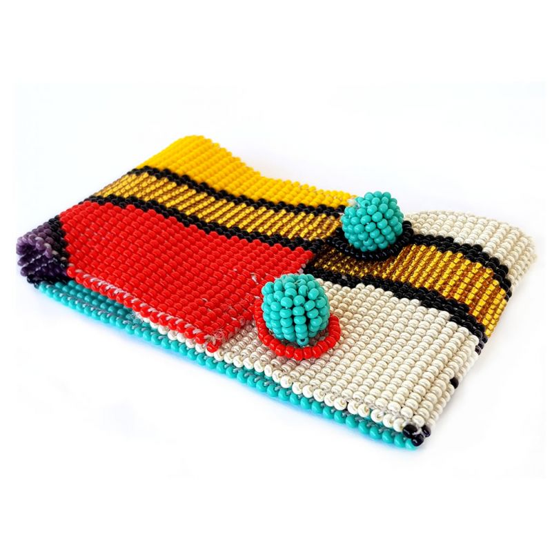 Bracelet - Woven Bead - Medium Abstract