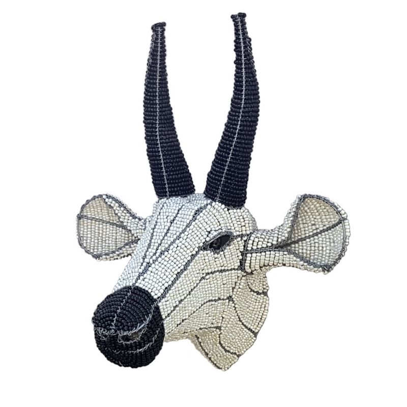 Eland - Trophy Head - White & Black