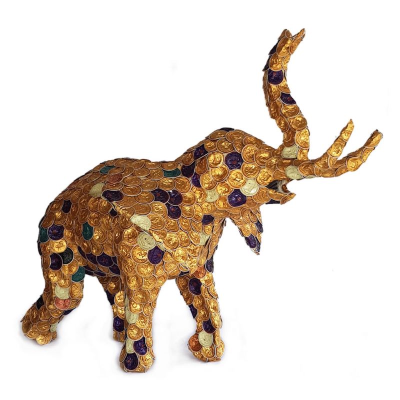 Elephant - Recycled Coffee Pods - Large