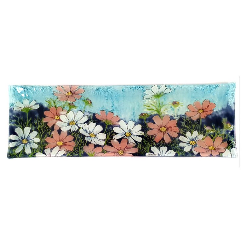 Glass Bread Platter - Cosmos - Large