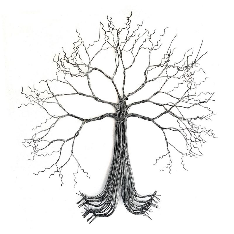 Tree - 2D in Wire - Large