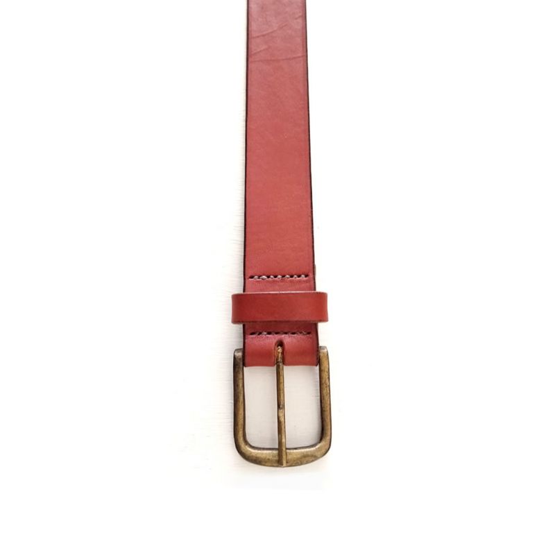 Leather Belt - Mens - Chestnut