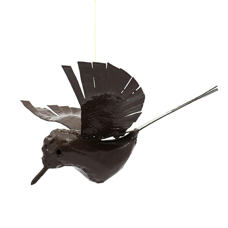 Bird - Flying - Recycled Metal - Square Tail