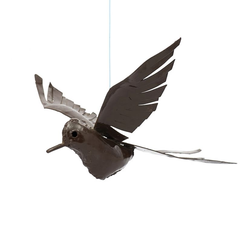 Bird - Flying - Recycled Metal - Swallow Tail