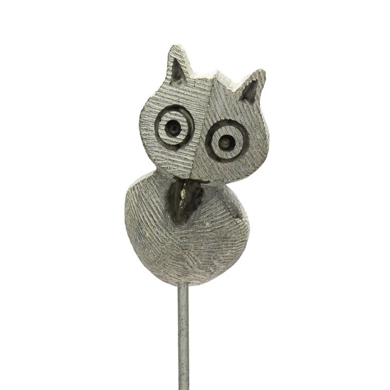 Bird - Soapstone - Owl - Light