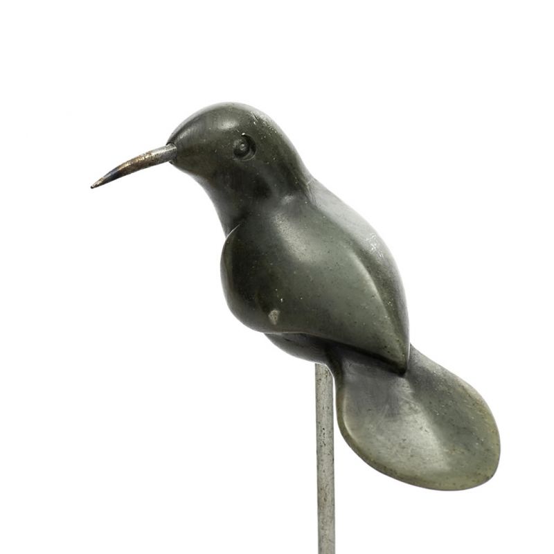 Bird - Soapstone - Round Tail - Dark