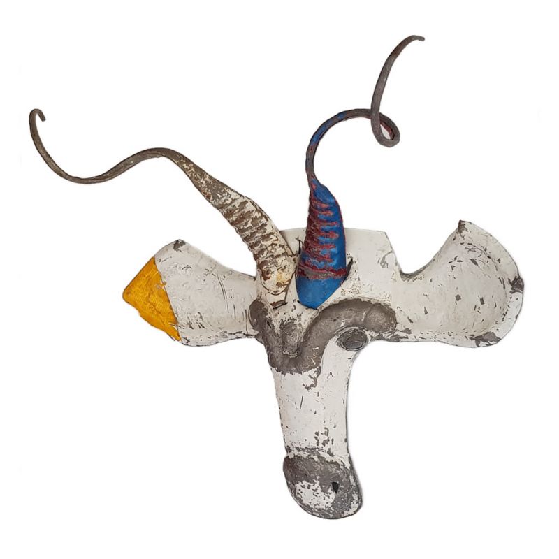 Kudu - Trophy Head 2D - Recycled Scrap Metal