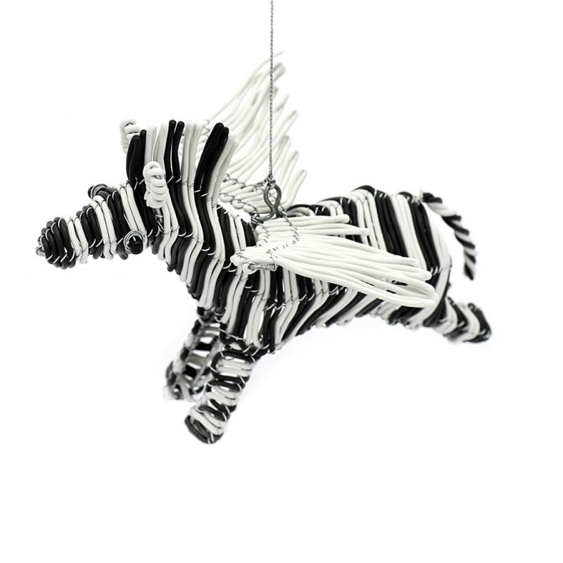 Flying Zebra - Telephone Wire - White/Black