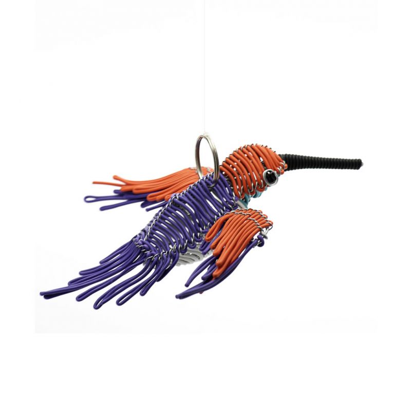 Flying Sunbird - Telephone Wire - Purple