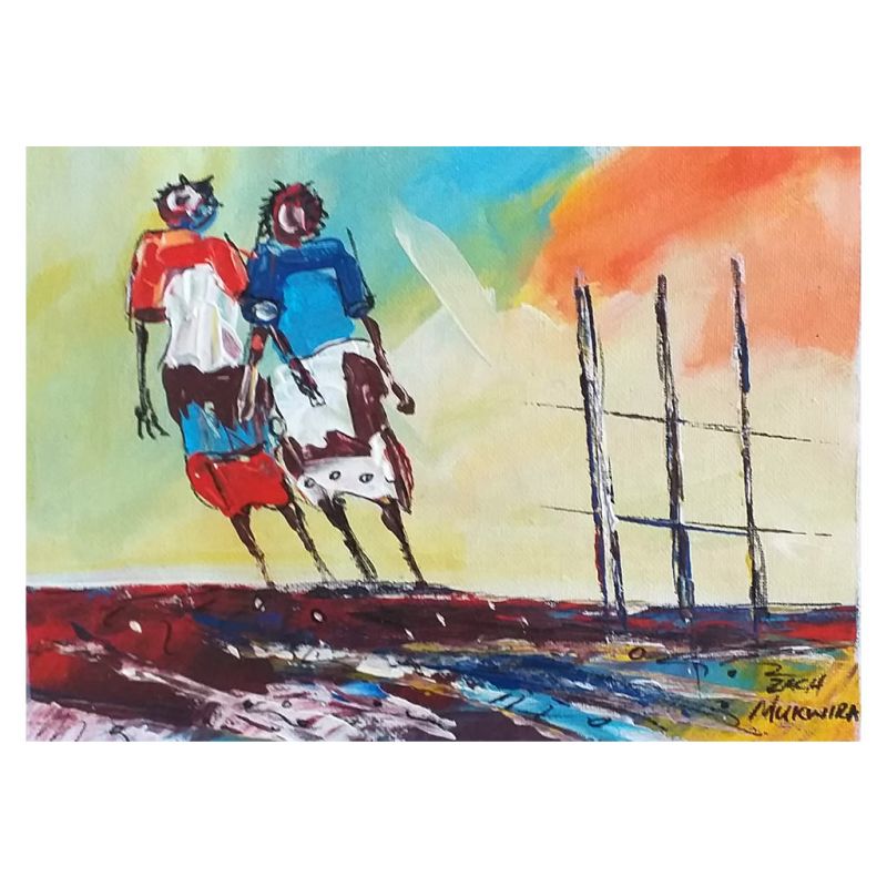 Painting - Acrylic on Canvas - Sisters