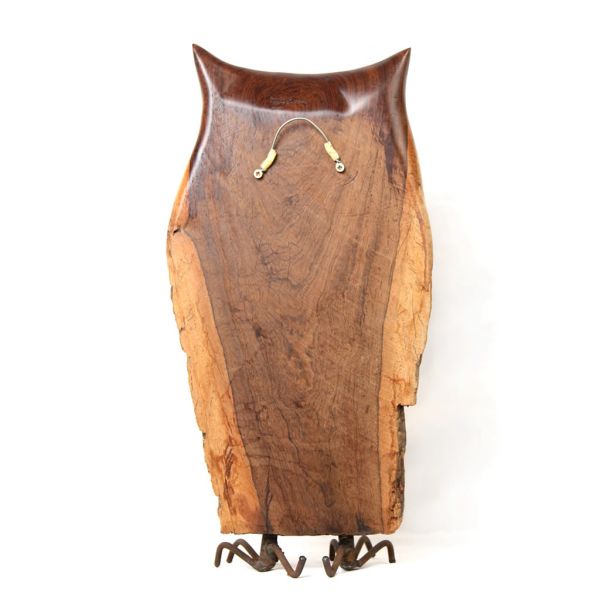 Owl 4 - Leadwood - Freestanding Sculpture