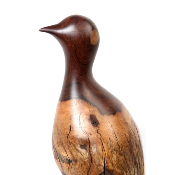 Bird in Leadwood, Freestanding Sculpture