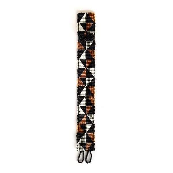 Bracelet - Woven Beads - Extra Narrow Triangle