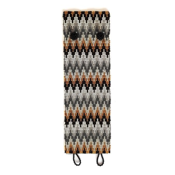 Bracelet - Woven Bead - Wide ZigZag