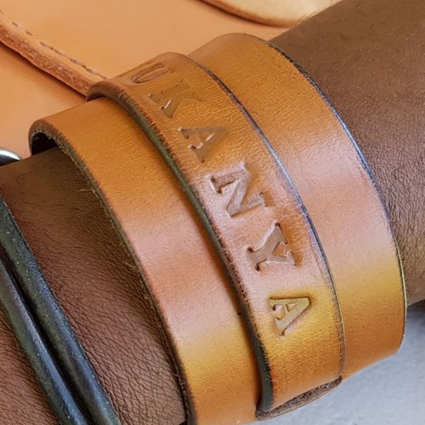Leather Cuff Bracelet - Black