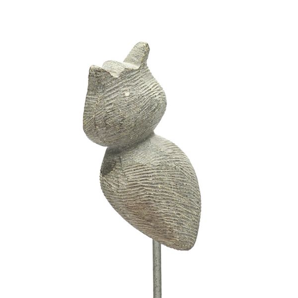 Bird - Soapstone - Owl - Light
