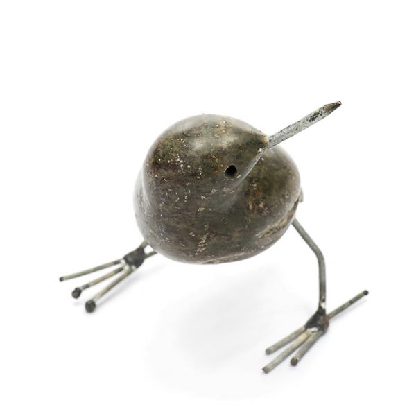 Bird - Soapstone - Standing - Dark