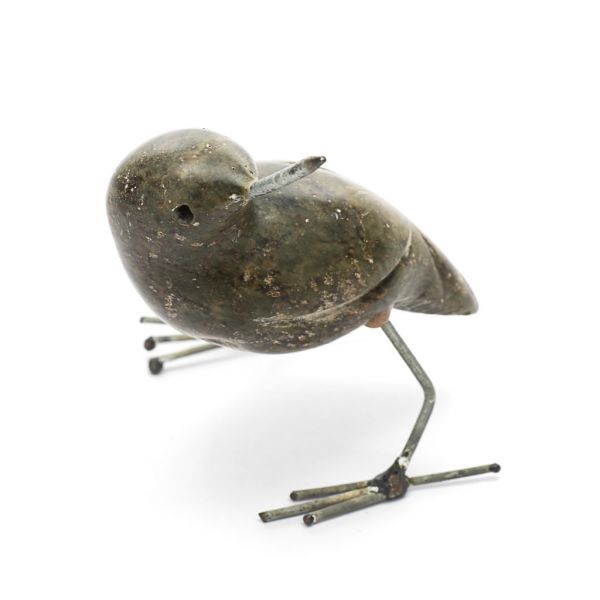 Bird - Soapstone - Standing - Dark