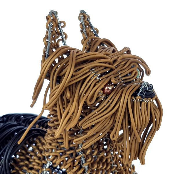 Dog - Terrier - Freestanding - Sculpture
