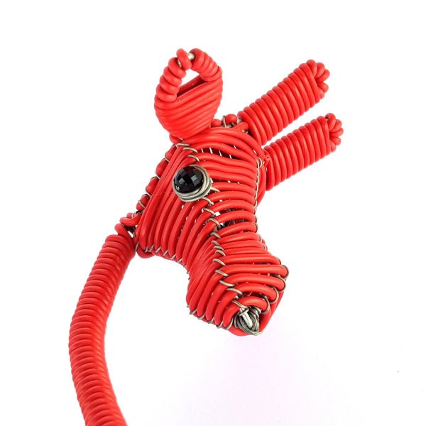 Giraffe - Freestanding - Red