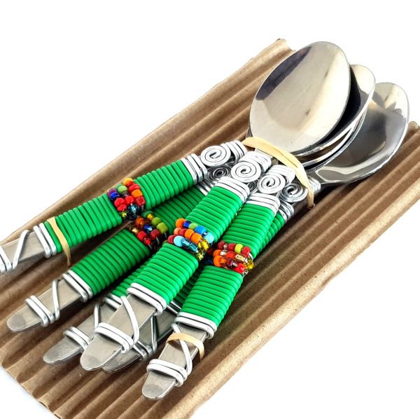 Cutlery - Teaspoons - Green