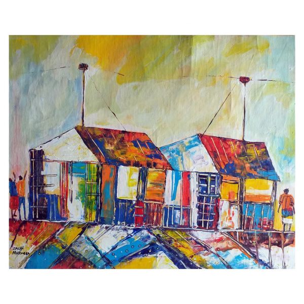 Painting - Acrylic on Canvas - Home Sweet Home